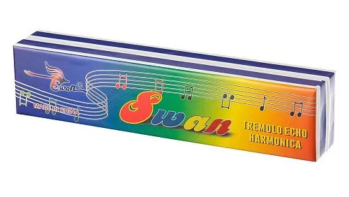 Swan SW24E Губная гармошка тремоло.