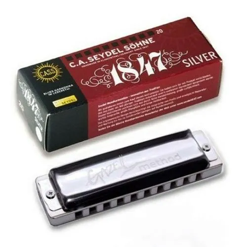 Seydel Sohne 16301PTC 1847 Silver PT C Губная гармошка.