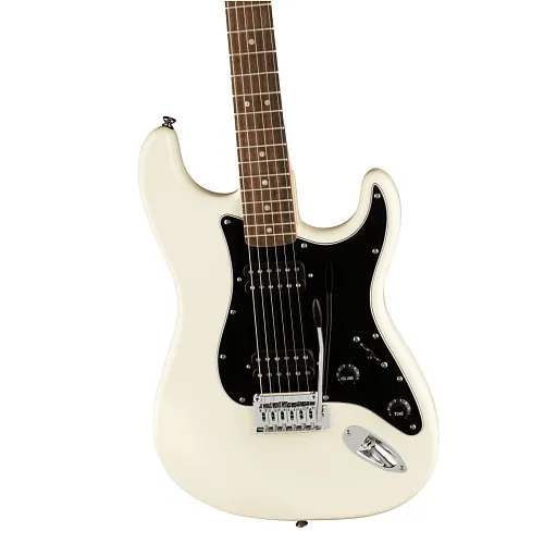 Fender Squier Affinity Stratocaster HH LRL Olympic White Электрогитара.