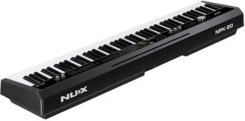 Nux NPK-20-BK Цифровое пианино, черное, без стойки.