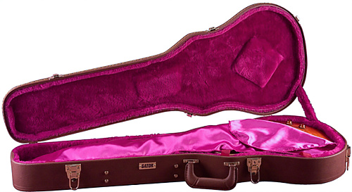 Gator GW-LP-Brown Кейс для электрогитары, деревянный, тип Les Paul.